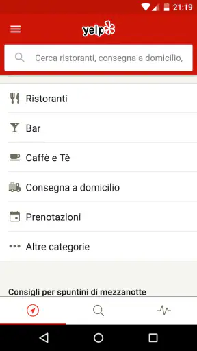 Yelp screenshot