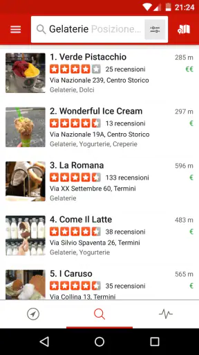 Yelp screenshot
