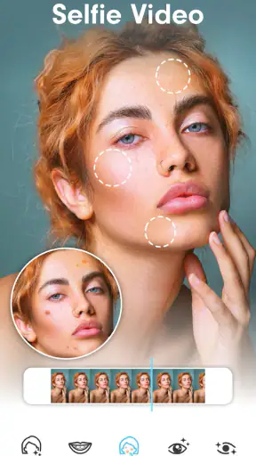 YouCam Video: Makeup & Reface screenshot
