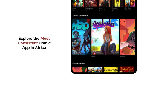 Zebra Comics: Webtoons & Manga screenshot