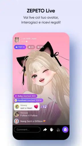 ZEPETO: avatar, chat, gioco screenshot