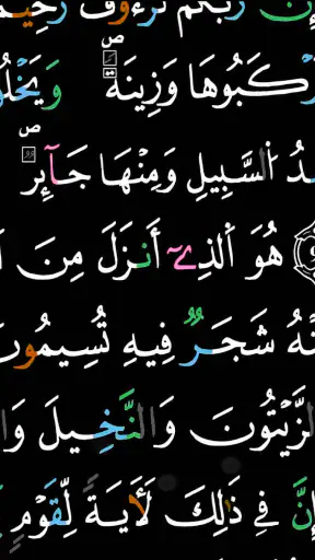 مصحف التجويد الملون برواية ورش screenshot