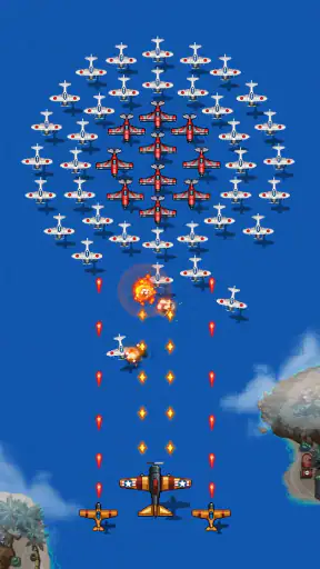 1945空軍：飛行機シューティングゲーム screenshot