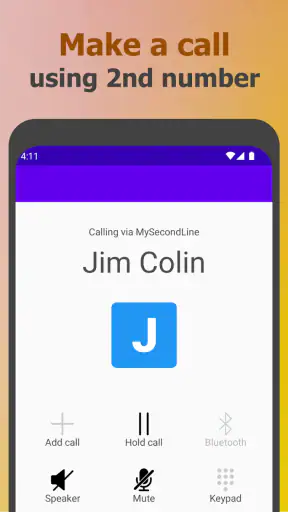 2ndLine:電話チャット、メッセージ、コードのために購入 screenshot