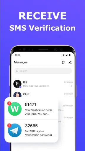 2番目の電話番号 - 通話とテキスト screenshot