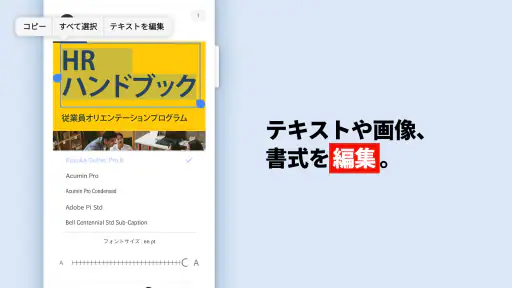 Adobe Acrobat Reader: PDF書類の管理 screenshot