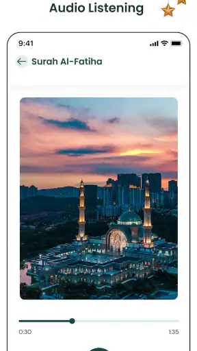 Al Quran MP3 Audio Offline App screenshot