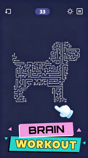 Amaze Escape- Tap Logic Puzzle screenshot