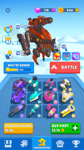 Armored Robots: ロボットで戦うゲーム screenshot