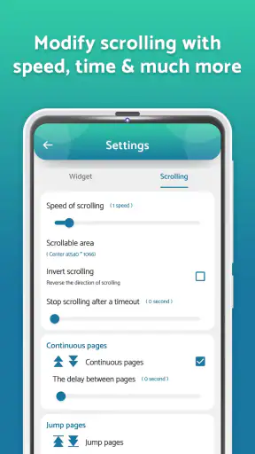 Automatic Scroll screenshot