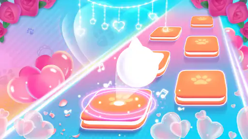 BeatCats:ホッピングタイル人気音楽ビートリズムゲーム screenshot