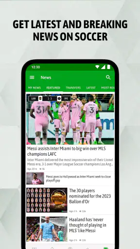 BeSoccer - Soccer Live Score screenshot