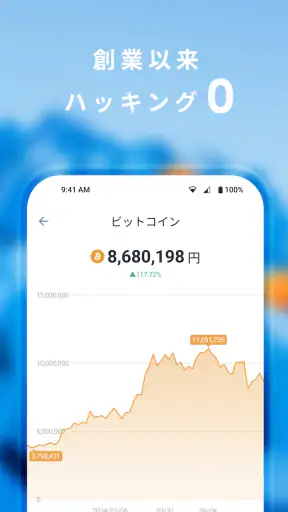 bitFlyer ビットコインなど暗号資産（仮想通貨）を取引 screenshot