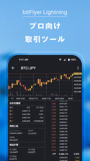 bitFlyer ビットコインなど暗号資産（仮想通貨）を取引 screenshot