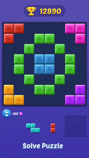 Block Puzzle Blast Color Combo screenshot