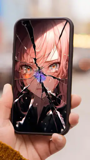Broken Screen: ひび, 壊れた画面のいたずら screenshot