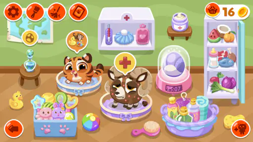 Bubbu School – 私のかわいい動物 screenshot