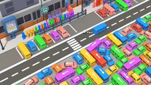 カージャムソルバー：バスジャムの駐車場ゲーム・バスゲーム screenshot