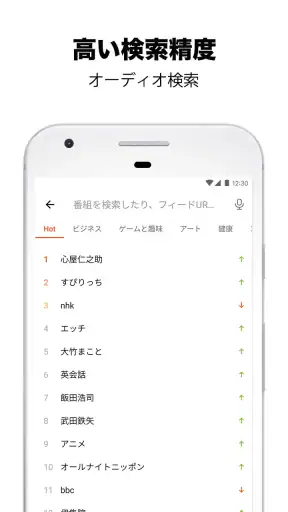 Castbox – 素晴らしいPodcastのためのアプリ screenshot