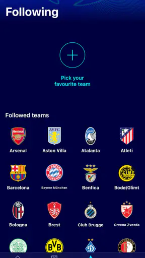 Champions League Official screenshot