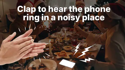 Clap to Find My Phone, Whistle screenshot