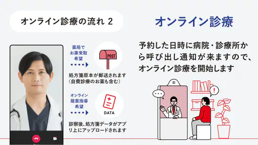 CLINICS(クリニクス)　オンライン診療・服薬指導アプリ screenshot