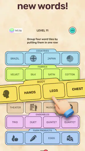 Connect Word: Association Game screenshot