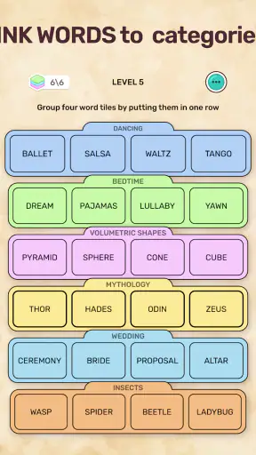 Connect Word: Association Game screenshot