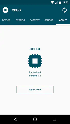 CPU-X screenshot