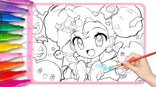 Cute Drawing : Anime Color Fan screenshot