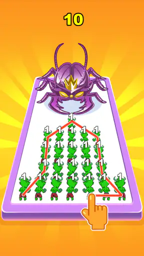 Dino Merge Master: 動物の戦い screenshot
