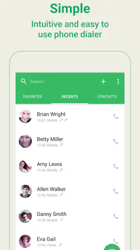 Easy Phone: Dialer & Caller ID screenshot