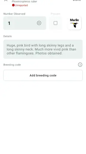 eBird by Cornell Lab screenshot
