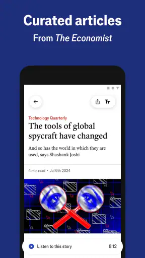 Espresso from The Economist screenshot