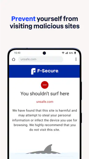 F-Secure Sense screenshot