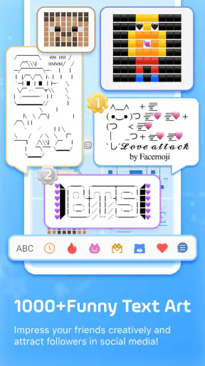 Facemoji AI Emoji Keyboard screenshot