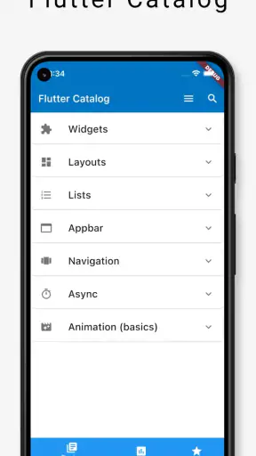 Flutter Catalog screenshot