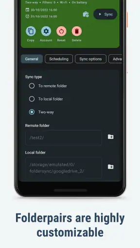 FolderSync screenshot