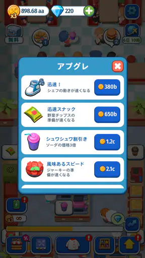 Foodventure Inc: レストラン経営ゲーム screenshot