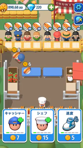 Foodventure Inc: レストラン経営ゲーム screenshot