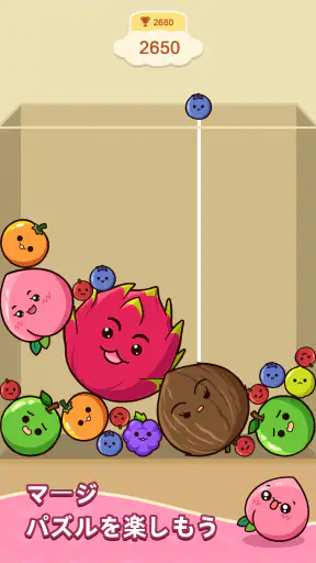 Fruit Merge: Juicy Drop Game screenshot
