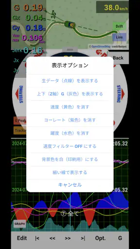 G-Bowl - G/GPSロガー・運転分析・診断 screenshot