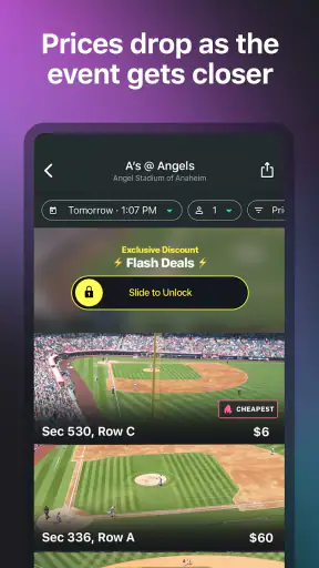 Gametime - Last Minute Tickets screenshot