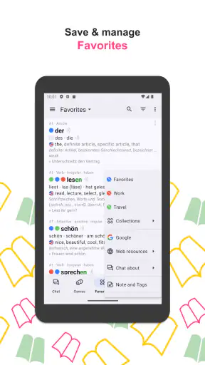 German Dictionary screenshot