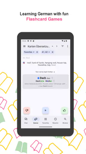 German Dictionary screenshot