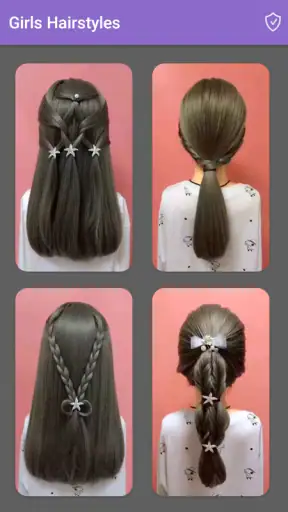 Girls Hairstyles Step By Step screenshot