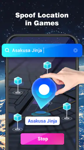 Gmocker:  位置情報偽装アプ - Fake GPS screenshot
