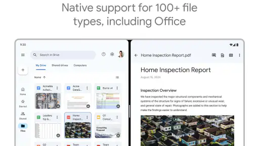 Google ドライブ screenshot
