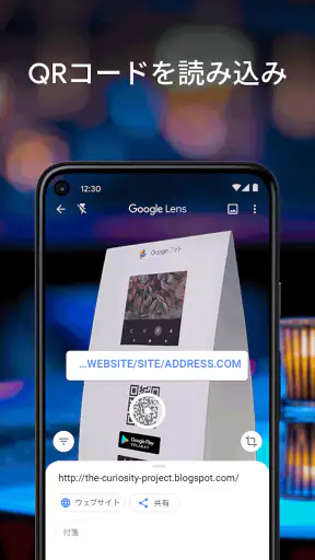 Google レンズ screenshot