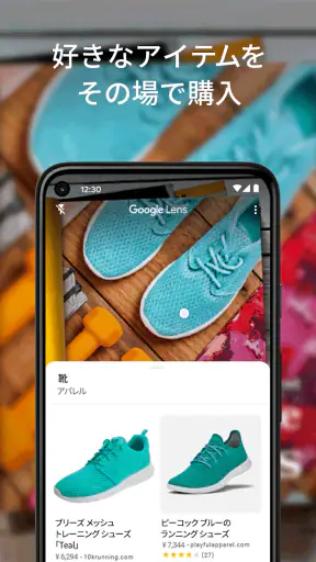 Google レンズ screenshot